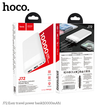 J72 Easy travel powerbank(10000mAh) HOCO