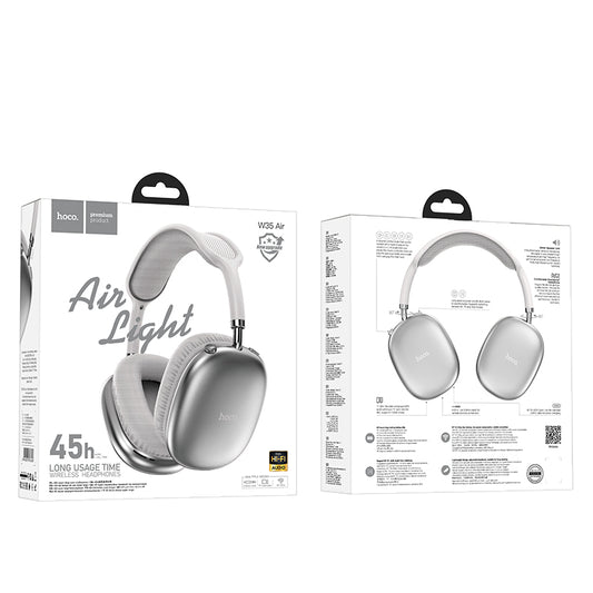 W35 Air Triumph Bluetooth/ Wireless headset HOCO Silver