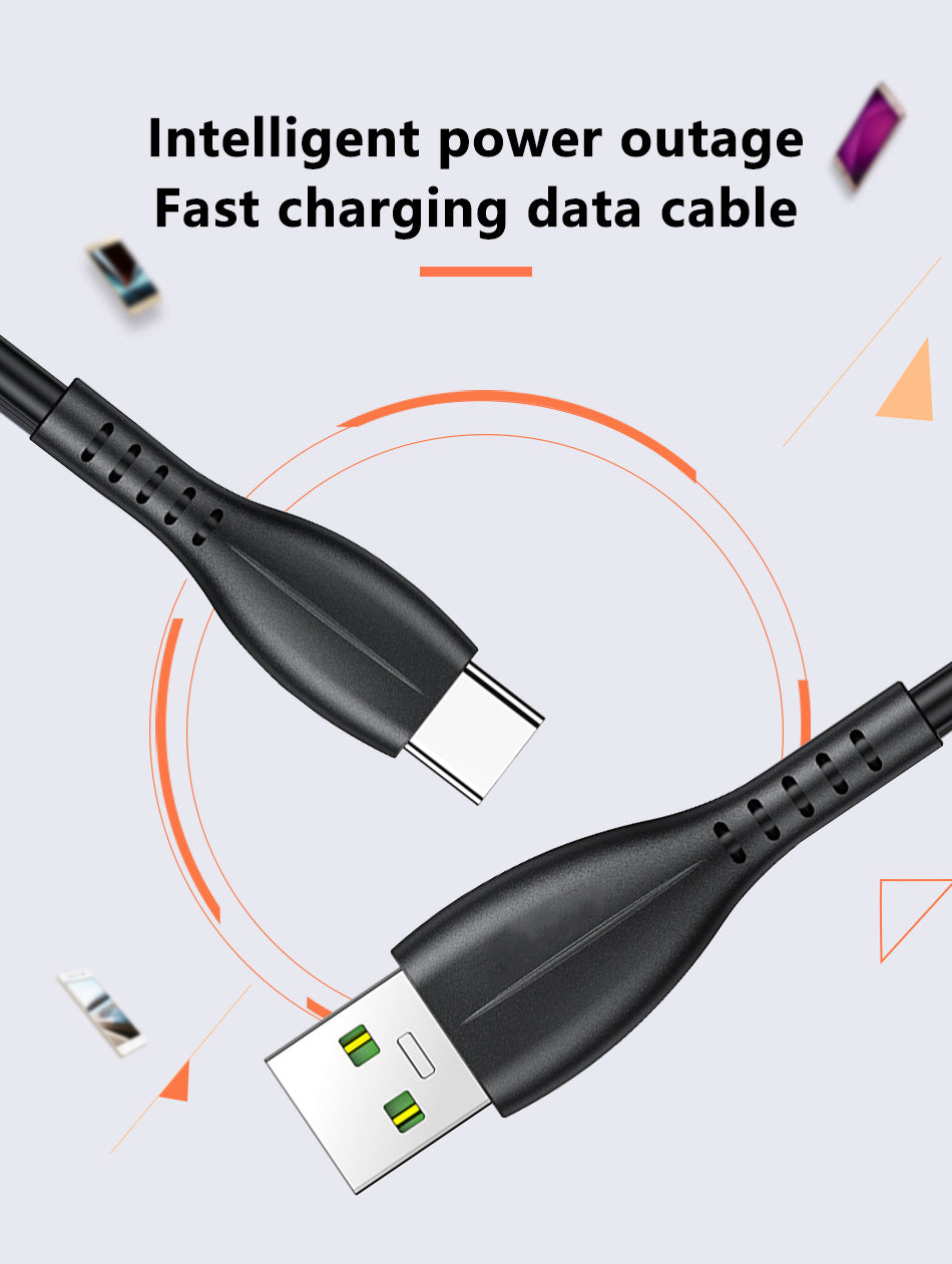 Q-SJ51 TypeC Charging Cable / Data Cable 3A Fast Charge Andowl