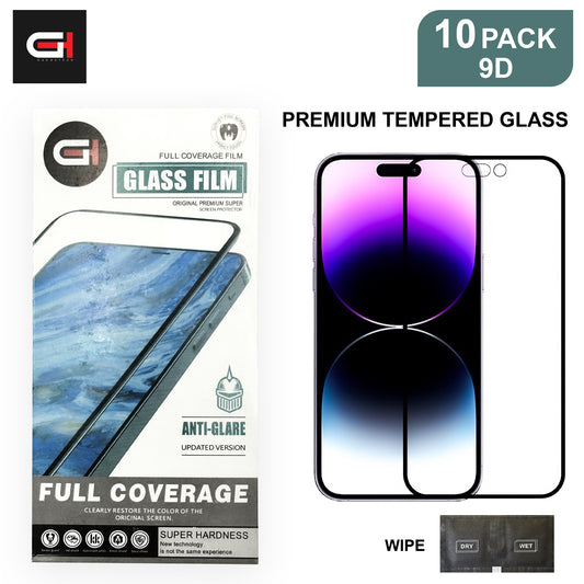 MOTO G PLAY SP Pack of 10  9D Tempered Glass