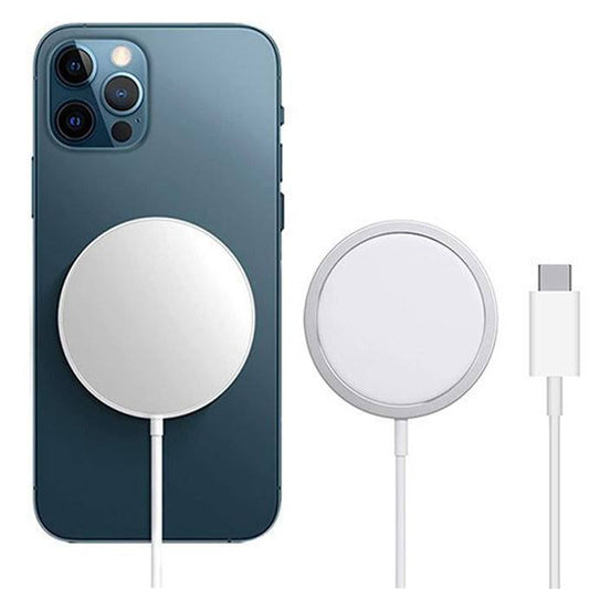 15W MagSafe Wireless Charger with USB-C: Fast & Efficient Charging for iPhones, Samsung, and More