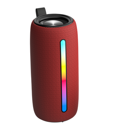 BTS-1822 Bluetooth Speaker with TF, FM, TWS, LINEIN, RGB Flash Light & Dual 52mm 5W Speakers (1800mAh Battery)