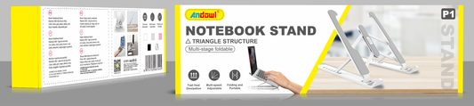 Q-P1 Multifunctional 180 Degree Portable Laptop , Tablet Holder Andowl